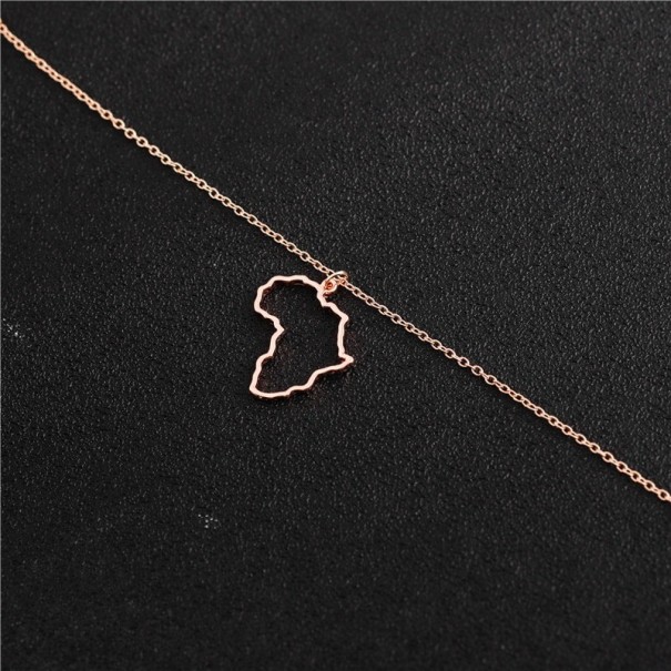 Collier pour femmes Afrique vieux rose