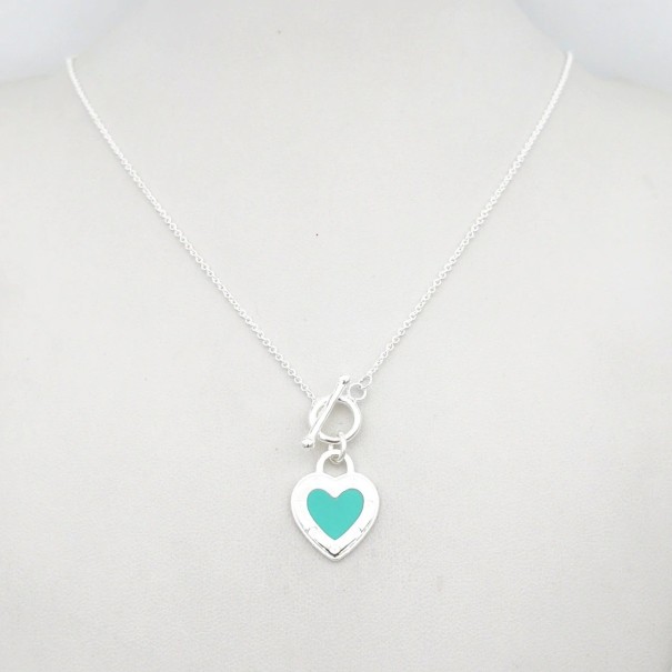 Collier pour femmes avec cœur D477 1