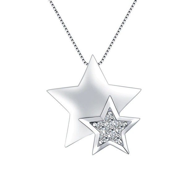 Collier pour femmes avec des étoiles D838 1