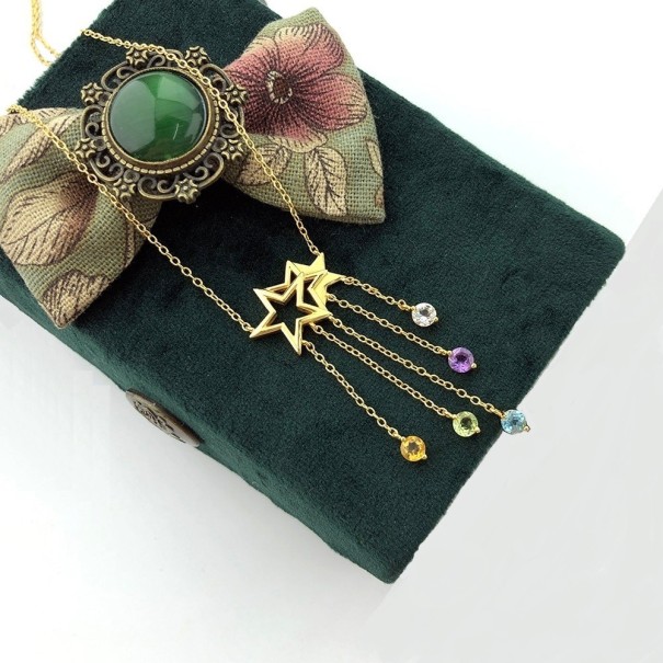 Collier pour femmes avec des étoiles 1