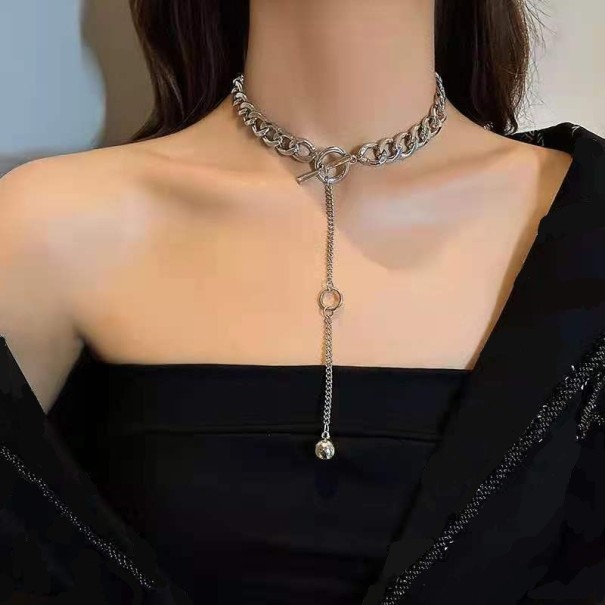 Collier pour femmes avec fermoir américain D508 4