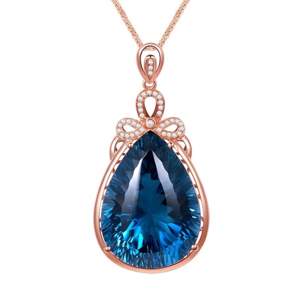 Collier pour femmes avec goutte D513 1