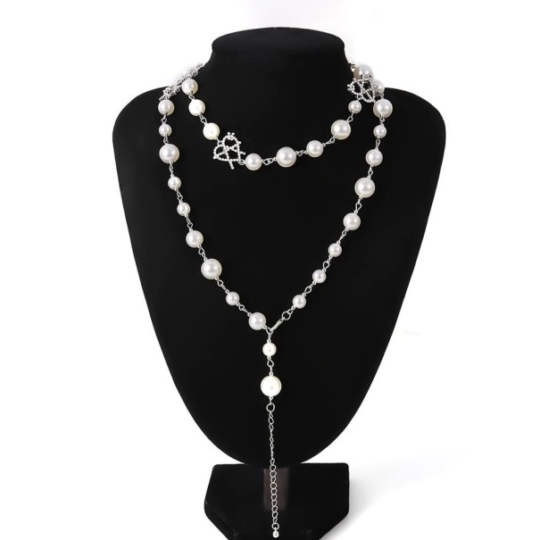 Collier pour femmes avec perles D276 2