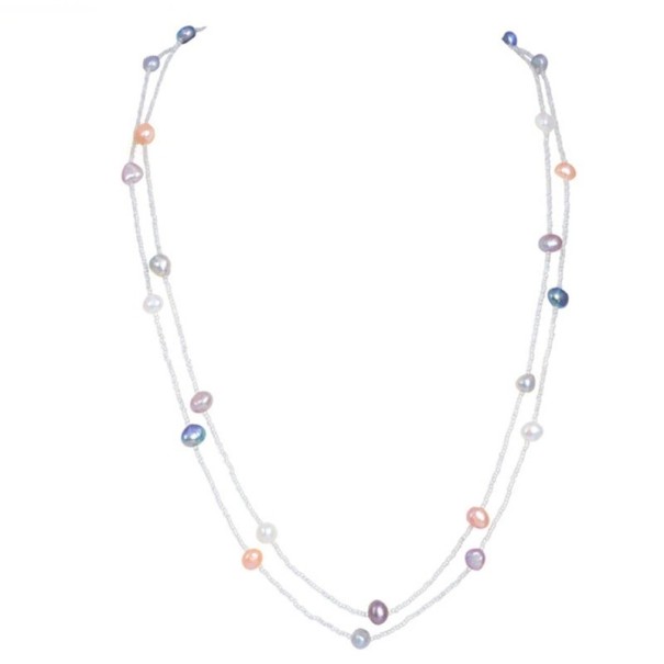 Collier pour femmes avec perles M79 1