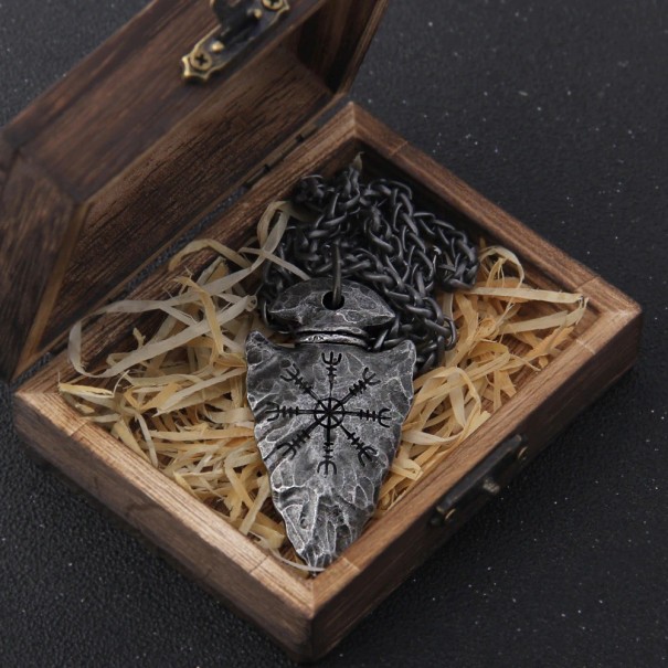 Collier pour homme avec pendentif D114 70 cm 1