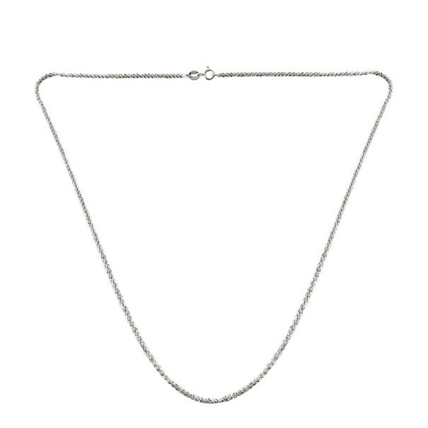 Collier torsadé pour femme J138 45 cm