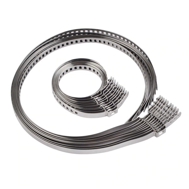 Colliers de serrage en acier inoxydable 10 pcs 1