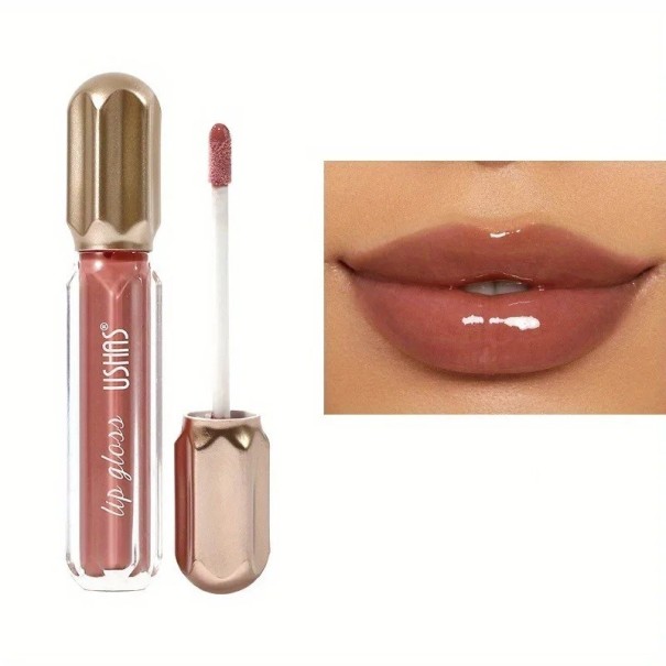 Color Lip Gloss, feuchtigkeitsspendender Lipgloss, pflegender und nährender Glanz, flüssiger, glänzender Lippenstift, 31 g 4