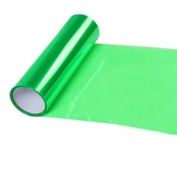 Coloured Headlight Film 30x60cm Self-Adhesive PVC Toning Vinyl for Car Lights and Lamps green