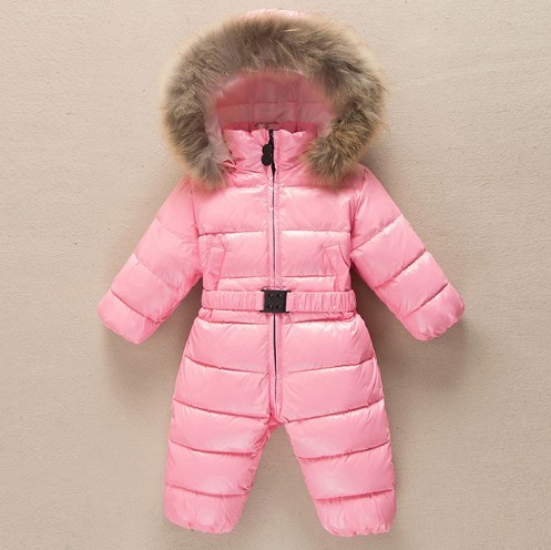 Combinação de Inverno para Crianças J3031 rosa 2