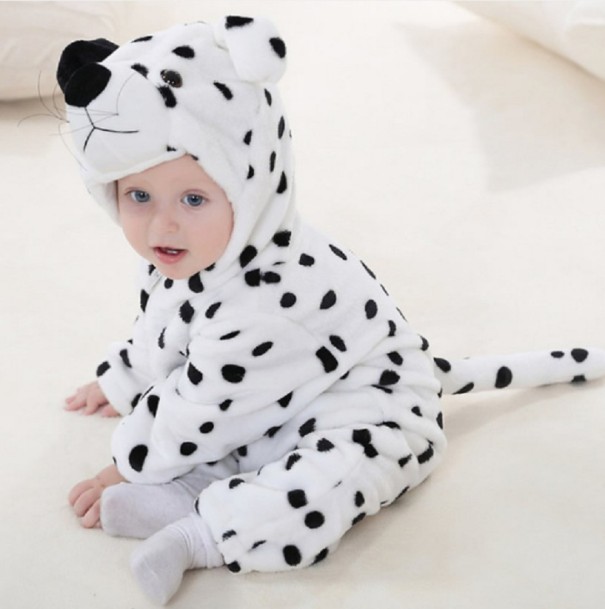Combinaison pour bébé - Costume de dalmatien 0-3 mois