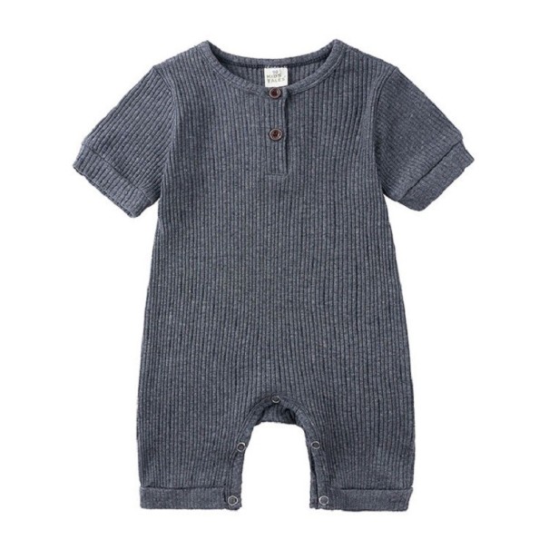 Combinaison pour bébé T2570 gris foncé 18-24 mois