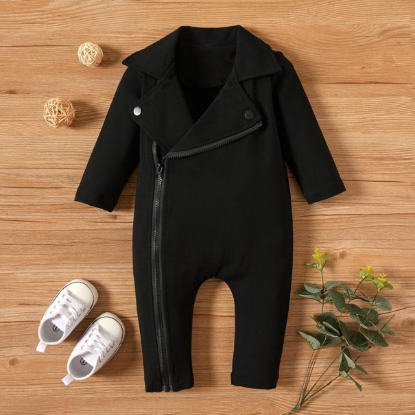 Combinaison pour bébé T2746 noir 6-12 mois