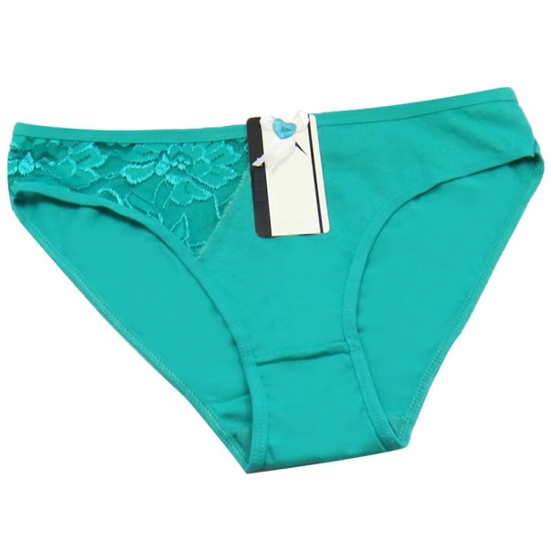 Comfortabele damesslipjes groen XS