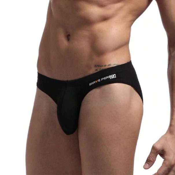 Comfortabele slips voor heren zwart S
