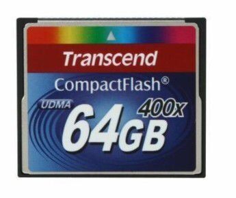 CompactFlash hukommelseskort 64GB