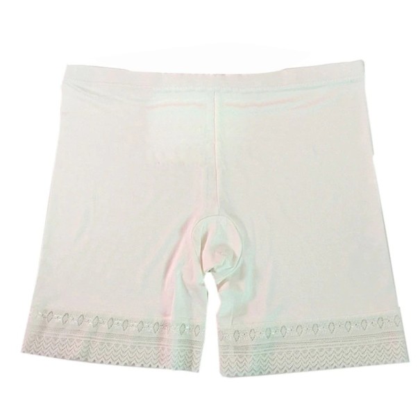 Compressiebroekje met een panty wit XXL