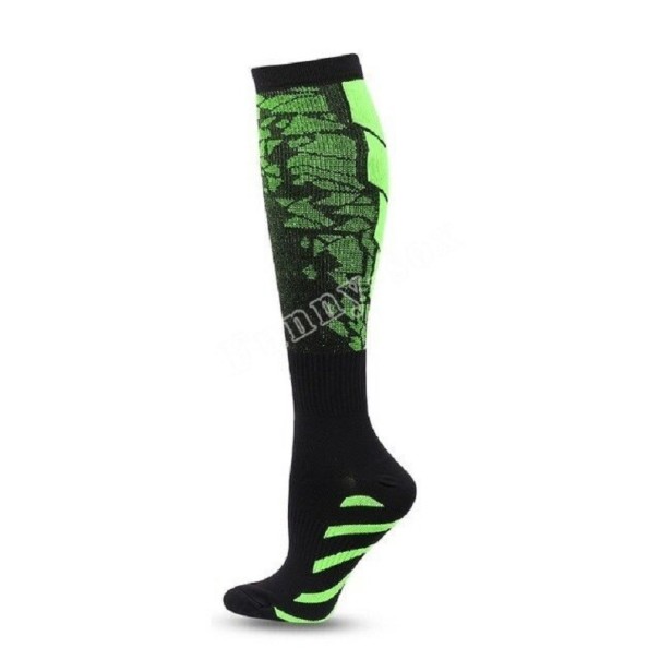 Compressiekniekousen T829 groen L/XL