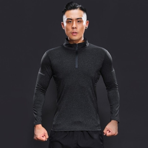 Compressieshirt voor heren F1773 donkergrijs XL