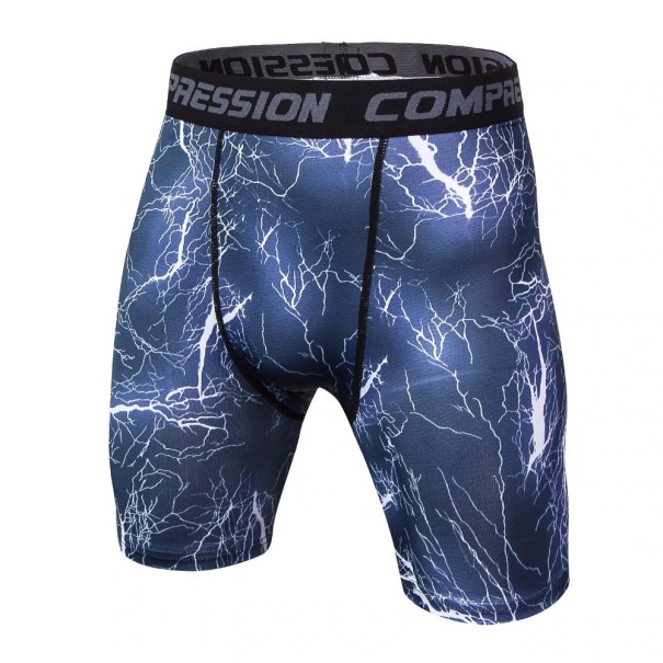 Compressieshorts voor heren Anabel blauw XS