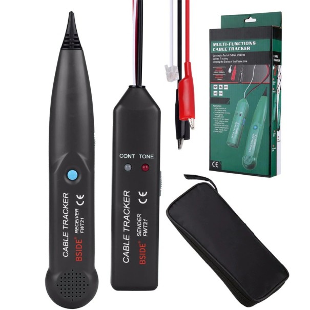 Comprobador de cables sin contacto negro