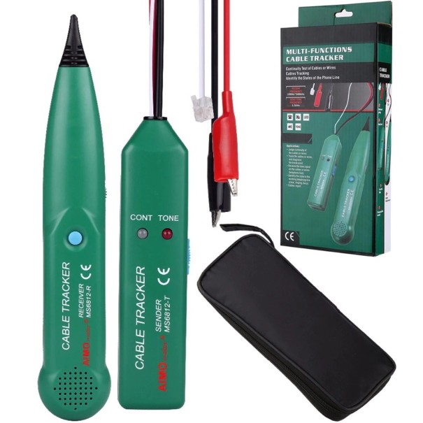 Comprobador de cables sin contacto verde