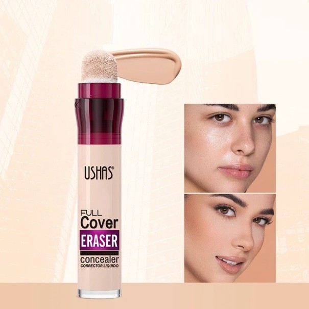 Concealer voor donkere kringen, sproeten en acne Waterproof make-up voor alle huidtinten Langdurige, dekkende concealer voor het gezicht