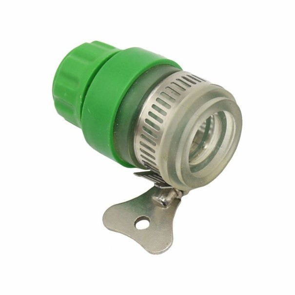 Conector furtun de grădină 1/2" verde