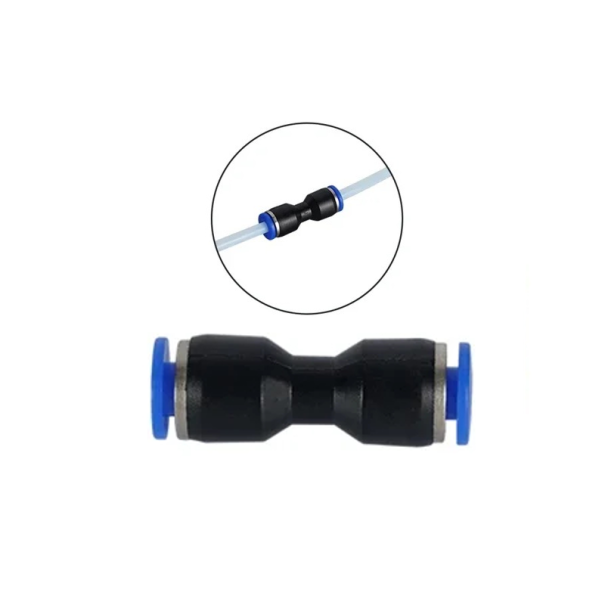 Conector neumático 32,3 x 11,1 x 11,1 mm para tubo PTFE de 1,75 mm Bambu Lab P1 X1 AMS K1 Conector rápido para la conducción de filamento 1