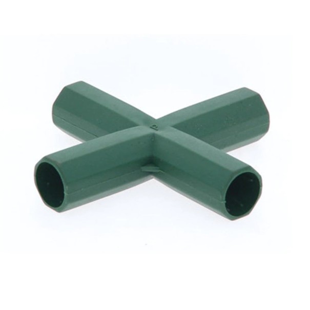 Conector para construcción de invernaderos 2
