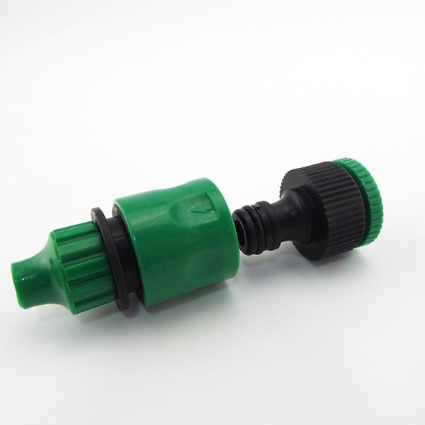 Conector rápido para mangueras de jardín 1