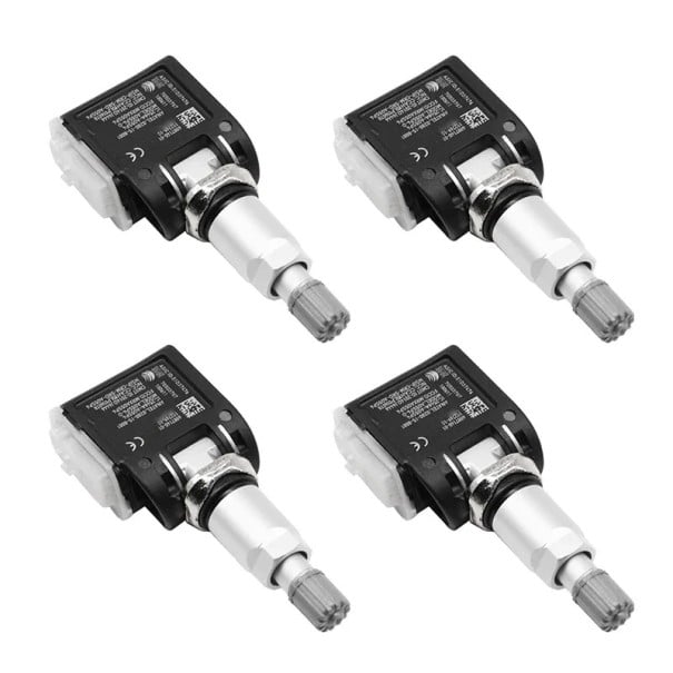 Conjunto 4 pcs sensores TPMS de pressão dos pneus 433 MHz A0009052102 para Mercedes-Benz W177 W213 VS30 BMW G20 G30 1