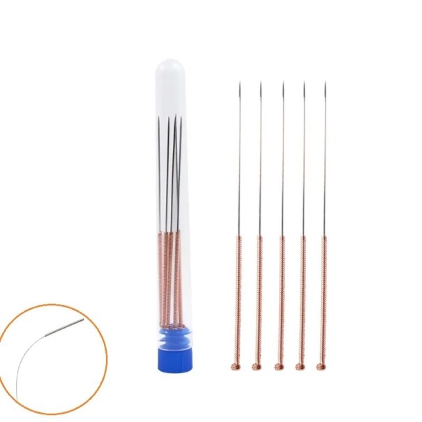 Conjunto de 10 agulhas de limpeza de 0,5 mm em aço inoxidável para manutenção de bicos de impressoras 3D Limpeza eficaz de resíduos e garantia 1