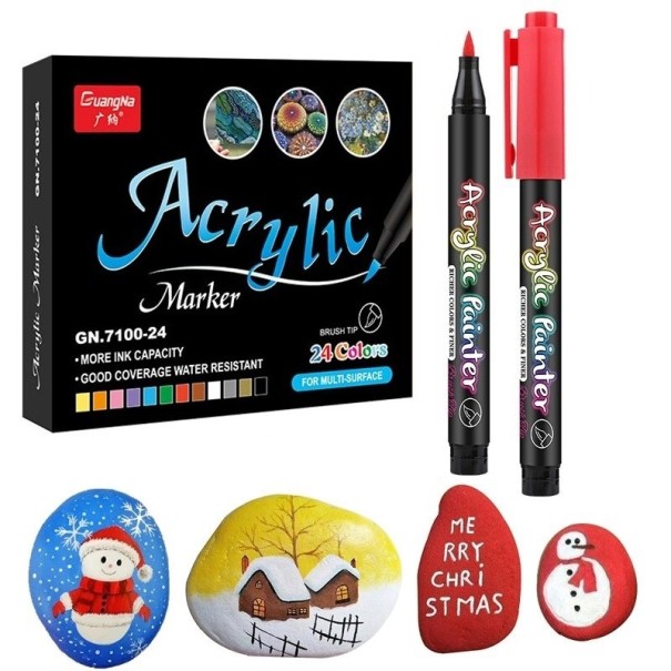 Conjunto de Acrílico 28 pcs 1