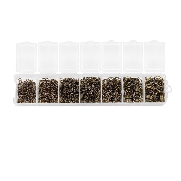 Conjunto de anéis de ligação 1370 pcs bronze