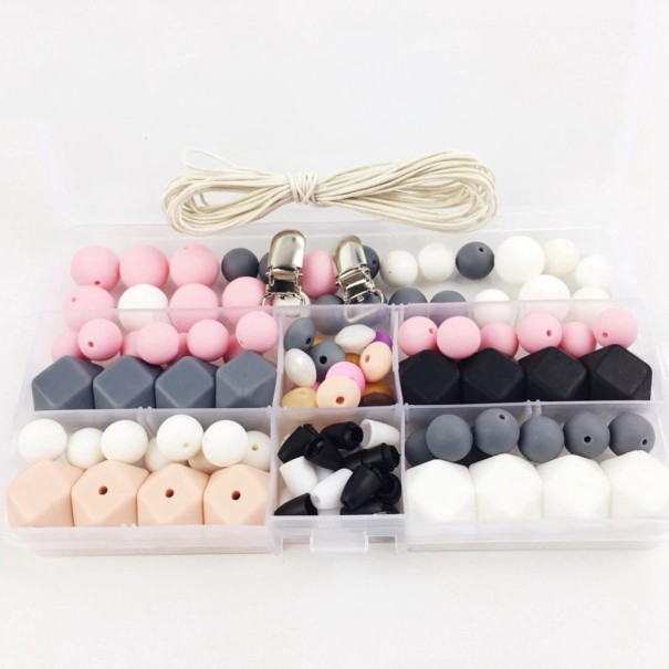 Conjunto de contas de silicone J3421 1