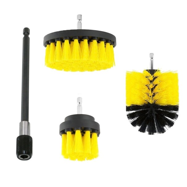 Conjunto de escovas de limpeza para berbequim 2