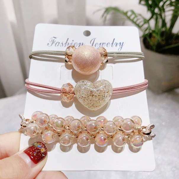 Conjunto de ganchos decorativos para cabelo - 3 unid 3