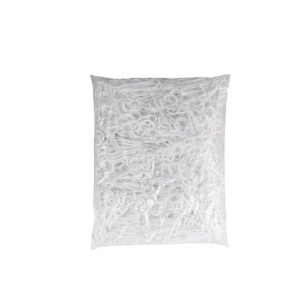 Conjunto de palitos dentários com fio dental e gancho 100 unid ferramenta de plástico 2 em 1 para limpeza de espaços interdentários branca ferramenta 1