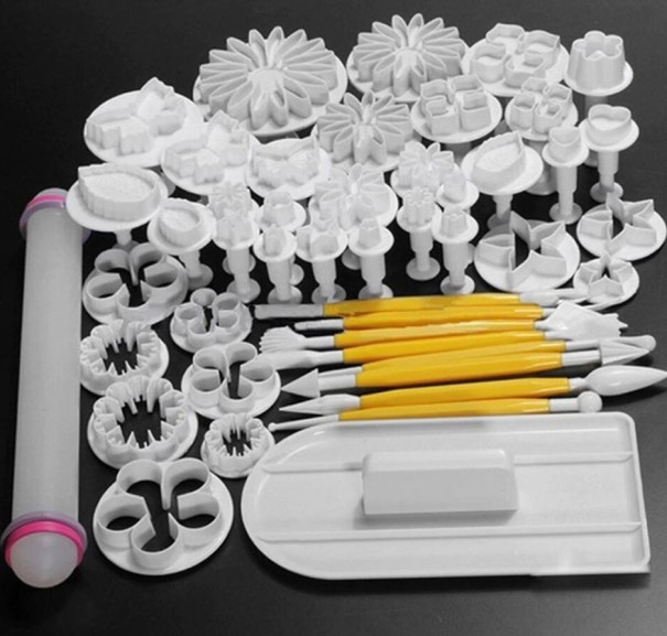 Conjunto de utensílios de pastelaria 46 pcs 1