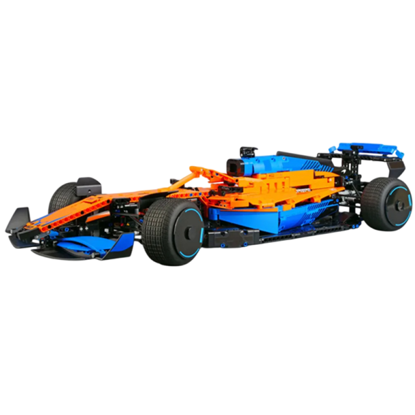 Conjunto McLaren Fórmula 1 1432 pcs 27 x 65 x 13 cm Modelo dobrável de carro de corrida Conjunto técnico Para fãs de desportos motorizados e F1 1
