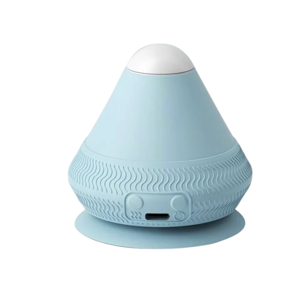 Cono Massaggiante con Ricarica USB-C, Design Compatto per Alleviare la Tensione Muscolare e Migliorare la Circolazione blu