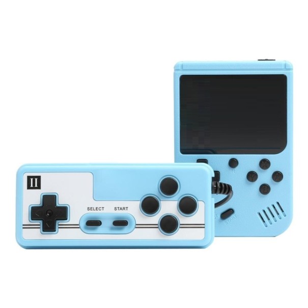 Consola de juegos portátil con controlador azul