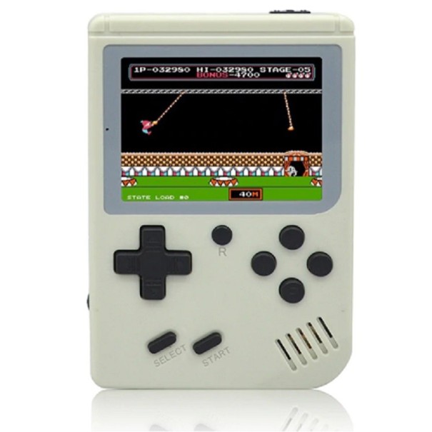 Console de jeu mini portable J1928 blanc