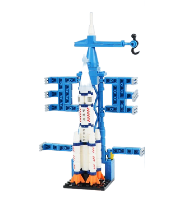 Construction de fusée spatiale 130 pièces 1