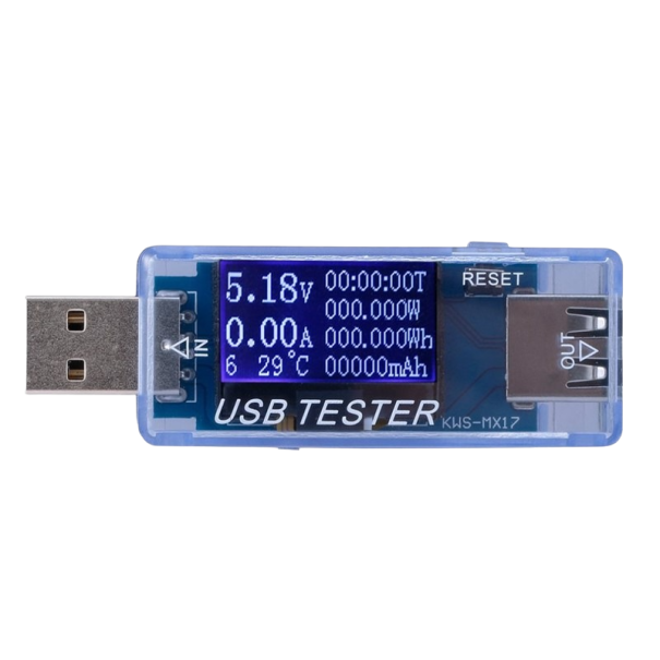 Contor USB 8 în 1 albastru