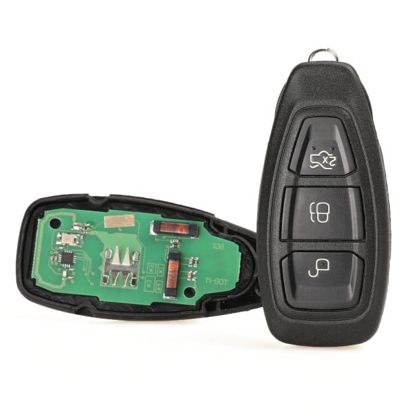 Control remoto de cierre centralizado para Ford B-Max C-Max Fiesta Focus Galaxy Grand C-Max Kuga Mondeo S-Max Tres botones Llave de emergencia 1
