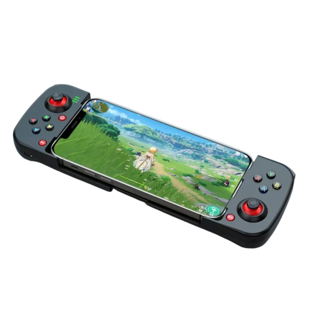 Controler retractabil wireless Huawei D3 Bluetooth 5.0 pentru Android, iOS, PC, PS4 și Switch. Negru, alb sau albastru-roșu negru