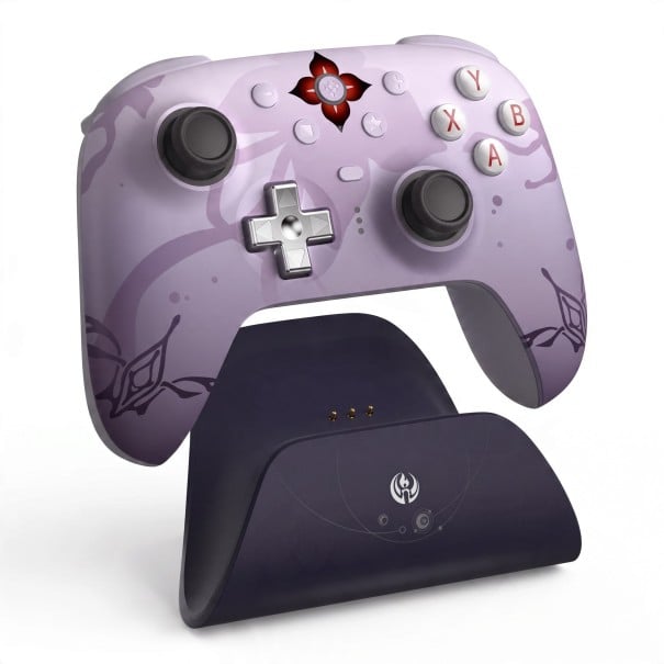 Controller di gioco wireless 8BitDo Ultimate 2 Evernight Bluetooth e connessione cablata 14,7 x 10,3 x 6,1 cm Viola per PC e Android 1