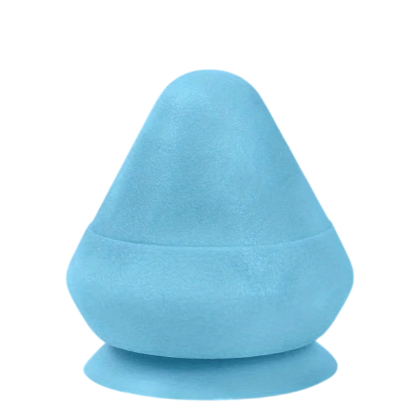 Conul de masaj pentru eliberarea tensiunii musculare 7,5 cm x 8 cm, design compact pentru masajul întregului corp albastru